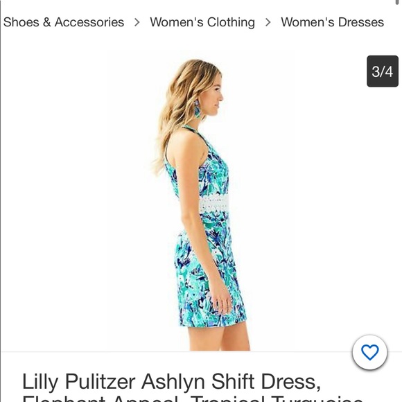 Lily Pulitzer Aislyn shift dress elephant appeal - Picture 4 of 13